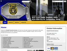 Tablet Screenshot of denaliprotectiveservices.com